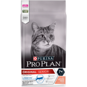 Pro Plan для взрослых кошек старше 7 лет с лососем,