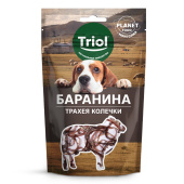 Triol Лакомство для собак PLANET FOOD "Трахея баранья в колечках", 25г