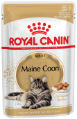 Royal Canin Maine Coon Adult, Влажный корм для кошек породы мейн-кун, соус, 85 г