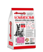 Формула 365 АКЦИЯ! сухой корм для взрослых собак мини и средних пород Индейка, Кролик и рис 2 кг