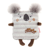 GiGwi Игрушка для собак Коала с пищалкой 16см, серия PLUSH FRIENDZ