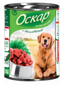 Оскар консервы для собак (телятина) 750 г