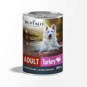 Mr.Buffalo Консервы ADULT с индейкой для собак, 400 г