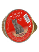 Кошачье счастье Консервы для котят С говядиной, 100 г