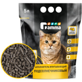 Gamma Наполнитель впитывающий подсолнечниковый , 5 л