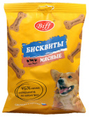 TiTBiT Бисквиты мясные Три вкуса для собак всех пород, 200 г