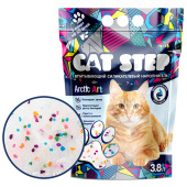 Cat Step Наполнитель впитывающий силикагелевый Arctic Art, 3,8 л