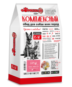 Формула 365 Сухой корм для взрослых собак крупных пород Телятина, Индейка и рис 2 кг