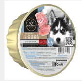 Secret Premium консервы для щенков паштет с курицей и индейкой, 125 г