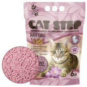 Cat Step Наполнитель комкующийся растительный Tofu Lotus, 6 л