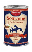 Славика Собрание для собак с говядиной,970 г