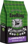 ZOORING Adult Dog LAMB&RICE Сухой корм для собак средних и крупных пород Ягненок и Рис без пшеницы