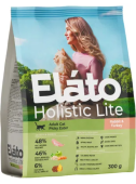 Elato Holistic Lite сухой корм для взрослых кошек с кроликом и индейкой / для привередливых кошек
