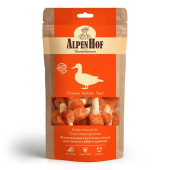 AlpenHof Лакомство Жевательные косточки с уткой для мелких собак и щенков, 50 г