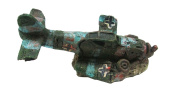 PRIME Декорация пластиковая "Затонувший самолет мини", 8 × 4,5 × 4,5 см