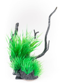 BARBUS Коряга с растениями 25 × 24 × 24 см DECOR 204