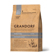 GRANDORF DOG Rabbit&Turkey MED&MAXI кролик с индейкой для собак средних и крупных пород