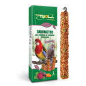 Triol Standart палочки для мелких и средних попугаев с овощами 3шт. 80 г