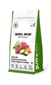 BOWL WOW Корм сухой для собак крупных пород: ягненок, индейка, рис, цукини, 150 г