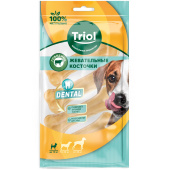 Triol Косточки жевательные, 7,5см (уп.4шт.), серия DENTAL