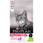 Pro Plan сухой корм для кошек с чувствительным пищеварением и привередливых к еде с ягненком