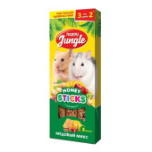 Happy Jungle Палочки для мелких грызунов, медовый микс, 3 шт. 90 г