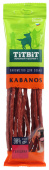 TiTBiT Колбаски Кабанос для собак с говядиной 80 г
