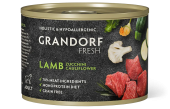 GRANDORF FRESH консервы для собак Паштет из ягненка с цукини и цветной капустой 200 г
