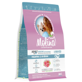 Molina Adult Mini Sensitive. Сухой корм с индейкой и ягненком для взрослых собак мелких пород
