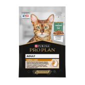 Pro Plan Derma Care, влажный корм для кошек для здоровья кожи и красоты шерсти, с треской в соусе, 85 г