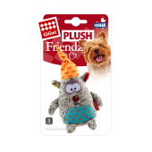 GiGwi Игрушка для собак Медведь с пищалкой 15см, серия PLUSH FRIENDZ