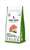 BOWL WOW Корм сухой для собак крупных пород с ягненком, индейкой, рисом и добавлением цукини 800 г
