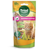 Triol Лакомство для кошек «Лакомые кусочки из утки», 40г
