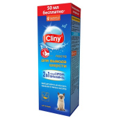 Cliny Паста для выгонки шерсти у кошек, 200 мл