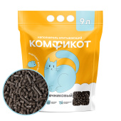 КОМФИКОТ Наполнитель подсолнечниковый впитывающий, 9л