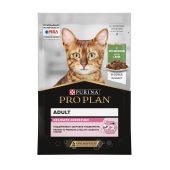Pro Plan Delicate Digestion, влажный корм для кошек с чувствительным пищеварением, с ягненком в соусе, 85 г