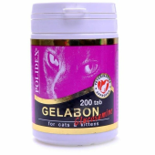 Полидекс Gelabon Glucozamine для кошек, профилактика и лечение заболеваний суставов, 200 таб