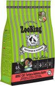 ZOORING Adult Cat Turkey Salmon Apples Сухой корм для взрослых кошек всех пород Индейка Лосось с яблоком