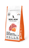BOWL WOW Корм сухой для собак средних пород с индейкой, ягненком, рисом и морковью 5 кг