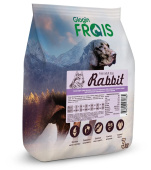 FRAIS Adult Dog Rabbit Сухой корм для собак средних и крупных пород с чувствительным пищеварением с мясом кролика,