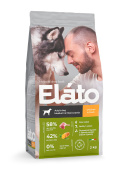 Elato Holistic сухой корм для взрослых собак средних и крупных пород с курицей и уткой