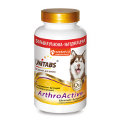 Unitabs ArthroActive для собак с глюкозамином и МСM, 200 таб.