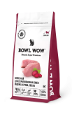 BOWL WOW Корм сухой для стерилизованных кошек с индейкой и свеклой, 8 кг