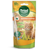 Triol Лакомство для кошек «Лакомые кусочки из курицы», 40г