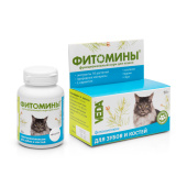 VEDA Фитомины с фитокомплексом для зубов и костей для кошек