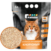 Gamma Наполнитель впитывающий кукурузный , 5 л