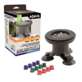 AQUAEL Аэратор AIR LIGHTS New (4диода, 3цв.насадки)