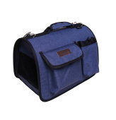LionPets Сумка-переноска для животных Lion LM6408 с карманами (Размер 3 (45x29x27 см)