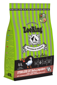 ZOORING Sterilized CAT DUCK&Lingonberry Сухой корм для стерилизованных кошек и кастрированных котов всех пород Утка с брусникой