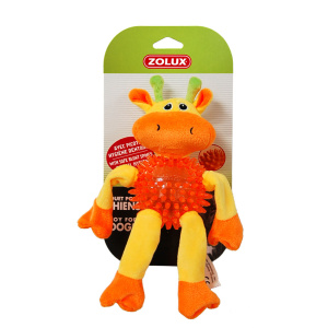 Zolux Игрушка плюшевая для собак "Жираф", 23 см
